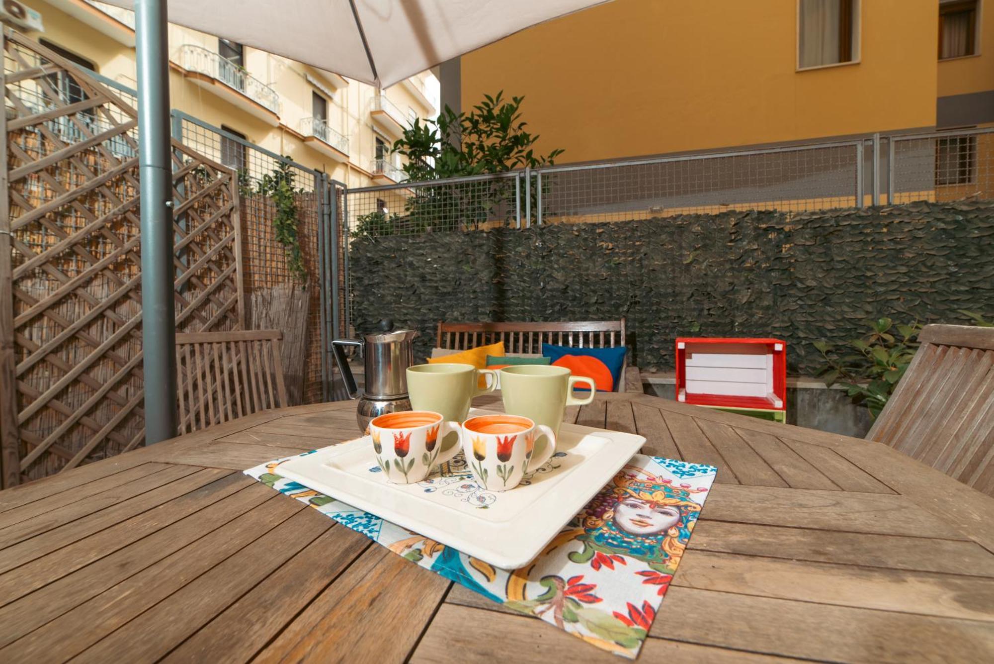 Portarotese Apartment With Terrace Salerno Exterior foto